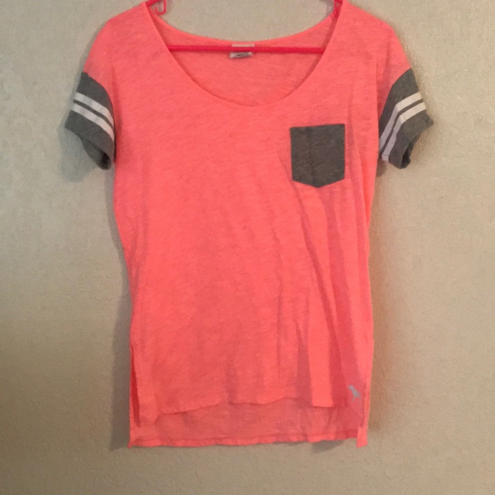 Bright Pink PINK Vs T-Shirt